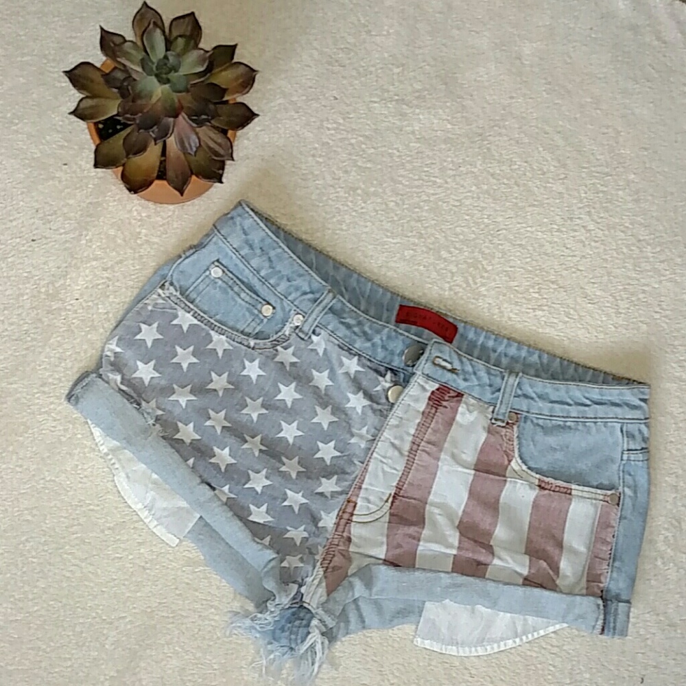 Signature8 “Plead the Fifth” Distressed American Flag — Dolls Kill, Sold Out